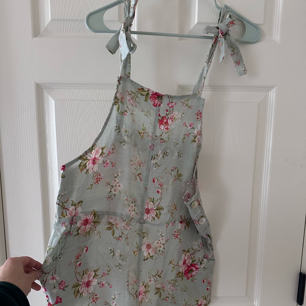 12th Tribe Floral Overalls